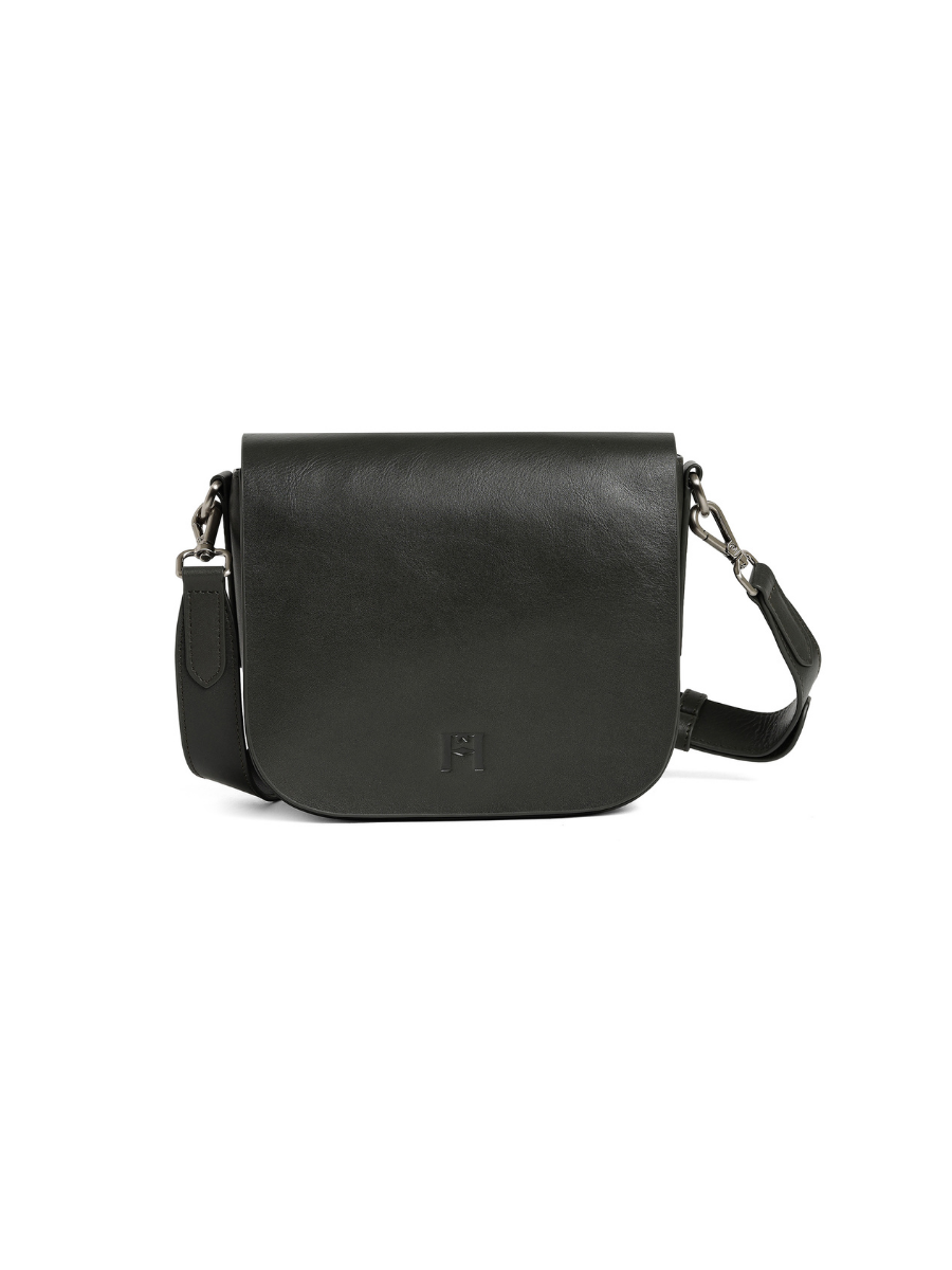 Cintola - Ladies Leather Handbag with dual sling  | Forest Green