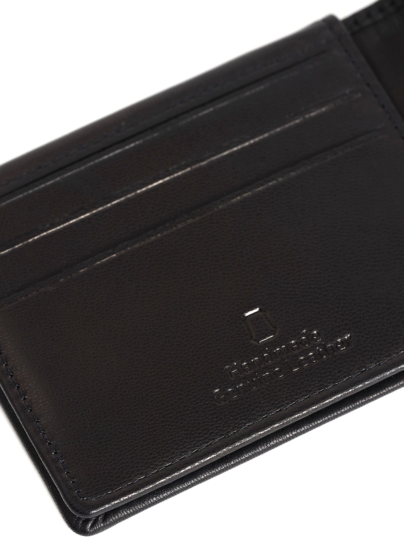 Snello Bi-Fold Men's Leather Wallet With RFID | Black