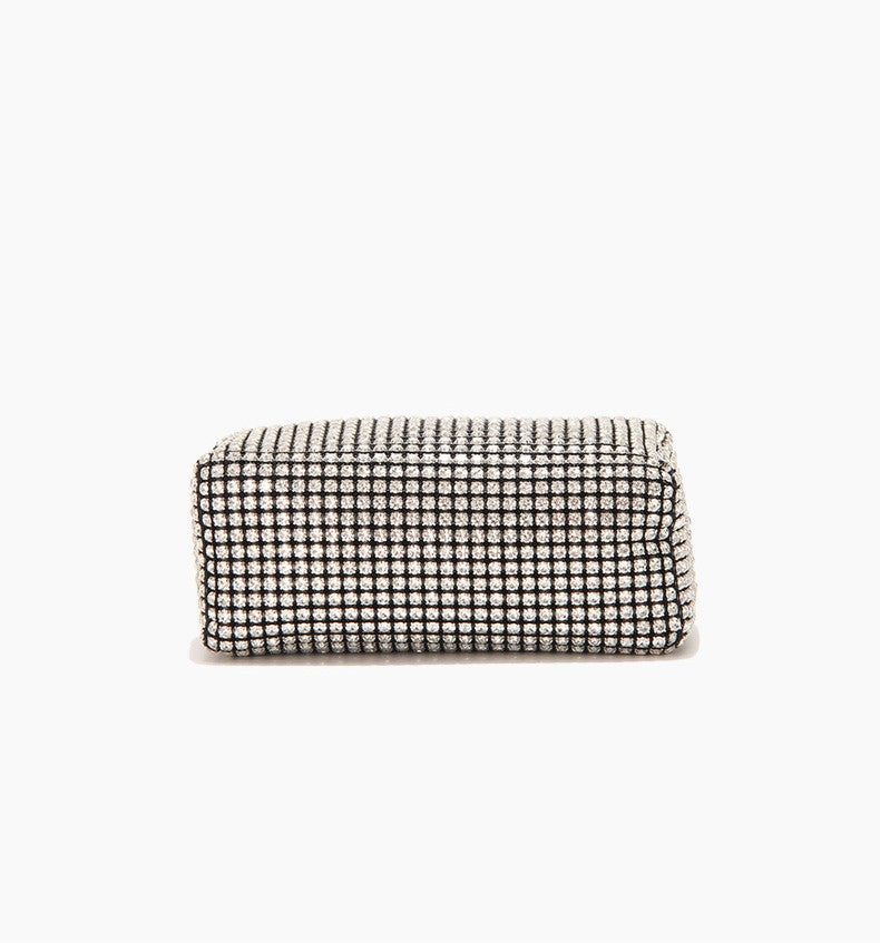 Fulgora - Box Bag With Rhinestones