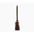 Felice - Ladies Baguette Bag Faux Leather | Dark Brown
