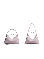 Lumi - Ladies leather Baguette | Mauve