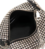 Fulgora - Box Bag With Rhinestones