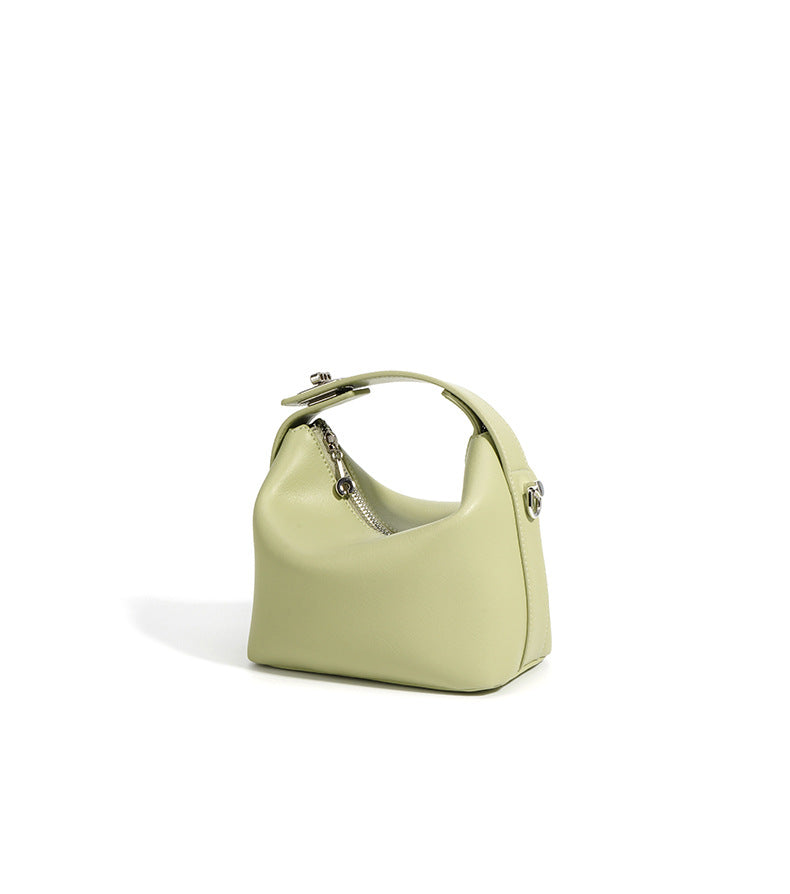 Liora - Ladies Leather Handbag  | Avocado Green