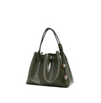 Terra - Ladies Leather Satchel Bag | Oliva