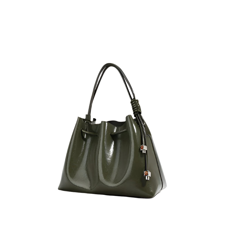 Terra - Ladies Leather Satchel Bag | Oliva