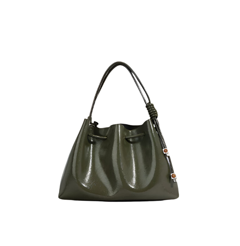 Terra - Ladies Leather Satchel Bag | Oliva