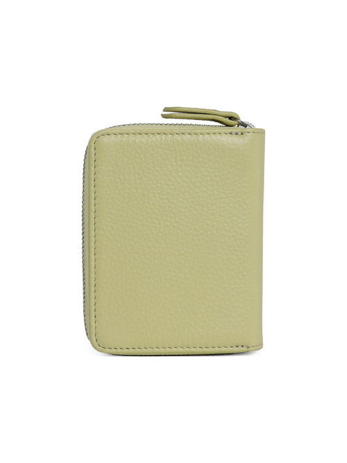 Aero Bi-Fold Wallet, Leather With RFID Blocking | Lemongrass