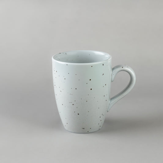 Coffee mug speckled design