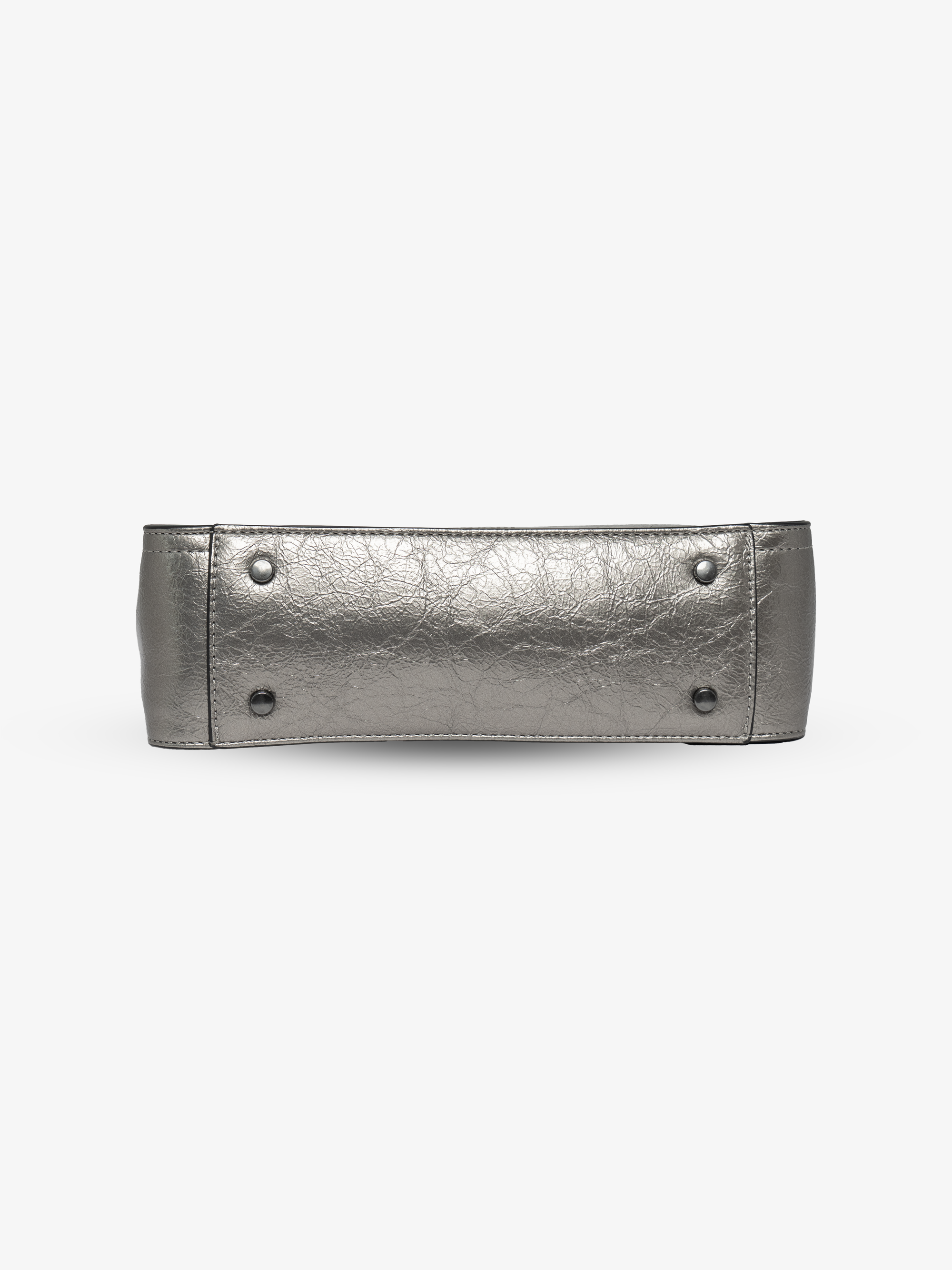 Aurelia- Ladies Clutch Bag Faux Leather | Pewter
