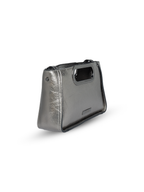 Aurelia- Ladies Clutch Bag Faux Leather | Pewter