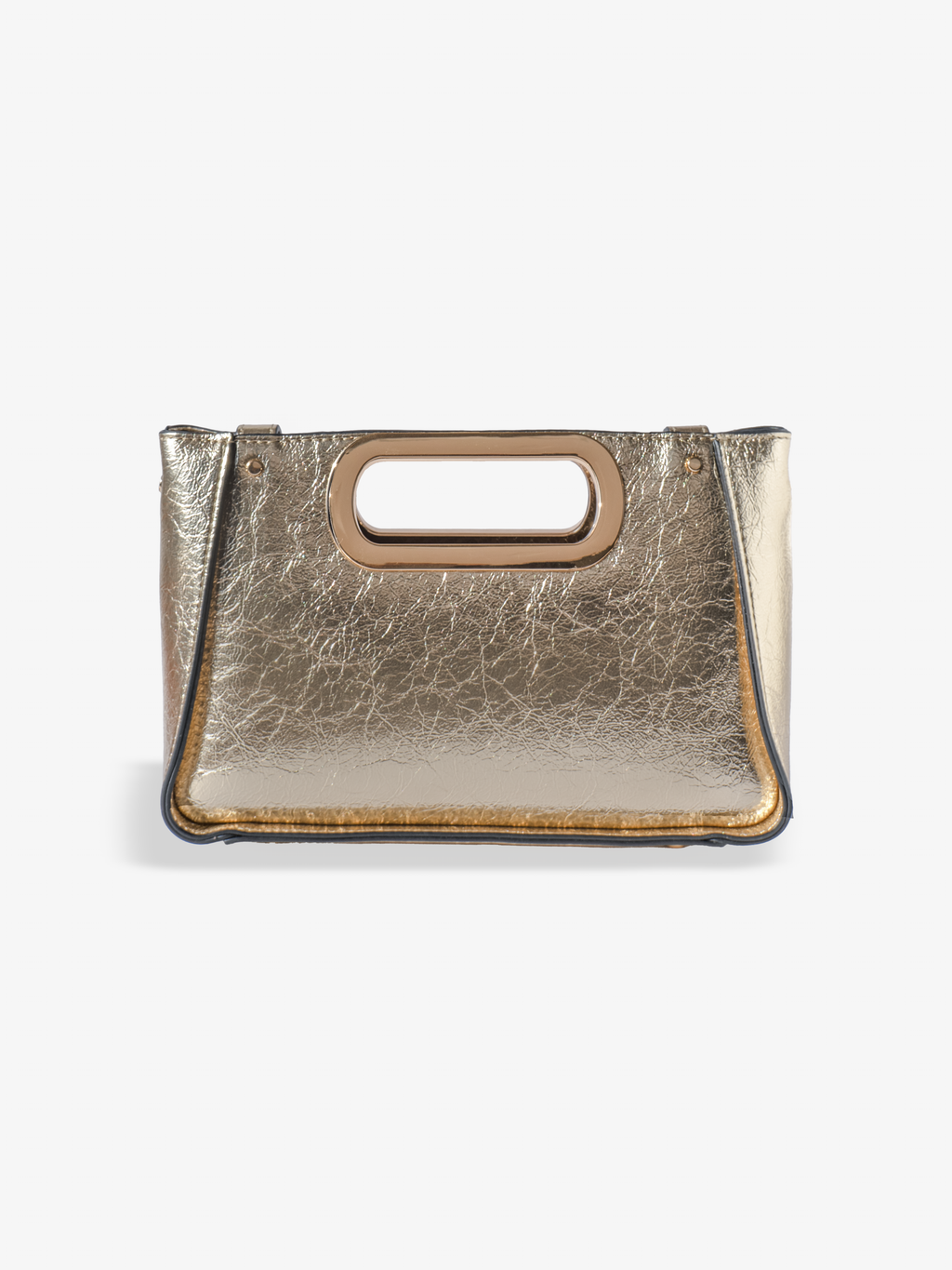Aurelia- Ladies Clutch Bag Faux Leather | Gold