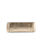 Aurelia- Ladies Clutch Bag Faux Leather | Gold