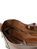 Colette-Ladies Leather Tote bag, Cognac