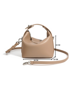 Liora - Ladies Leather Handbag | Smoke Powder