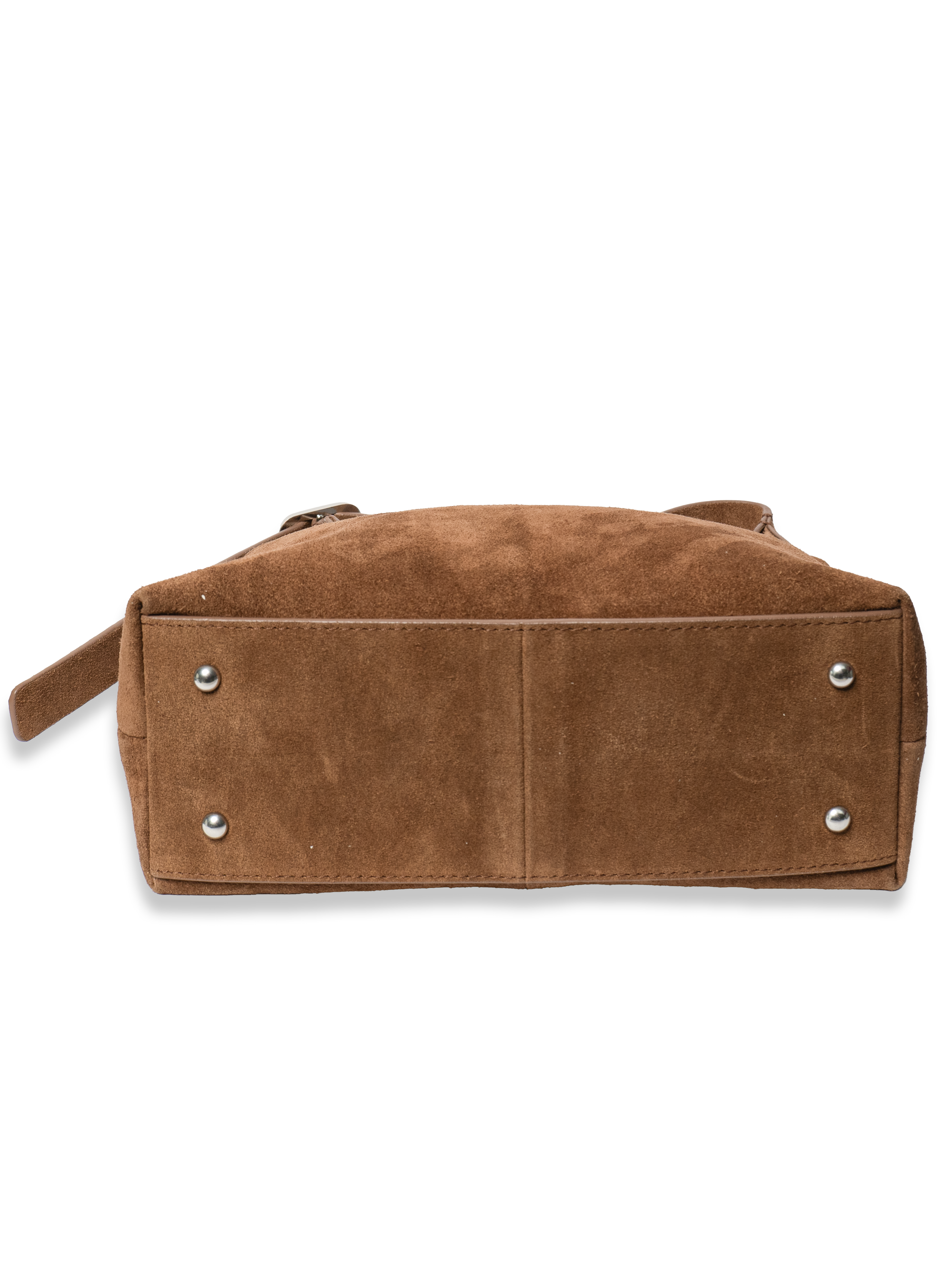 Camille -Ladies suede leather hobo bag, Tan