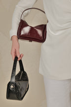 Emily - Ladies Leather Handbag I Cherry