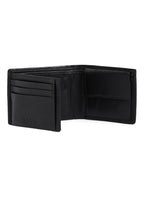 Filato Bi-Fold Men's Leather Wallet With RFID | Black