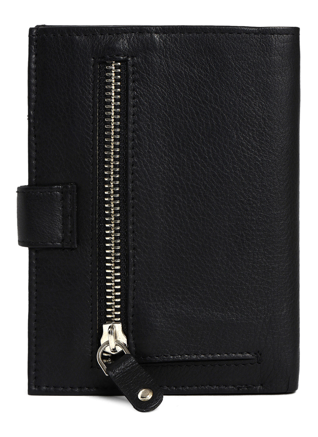 Filato Passport Leather Wallet With RFID | Black