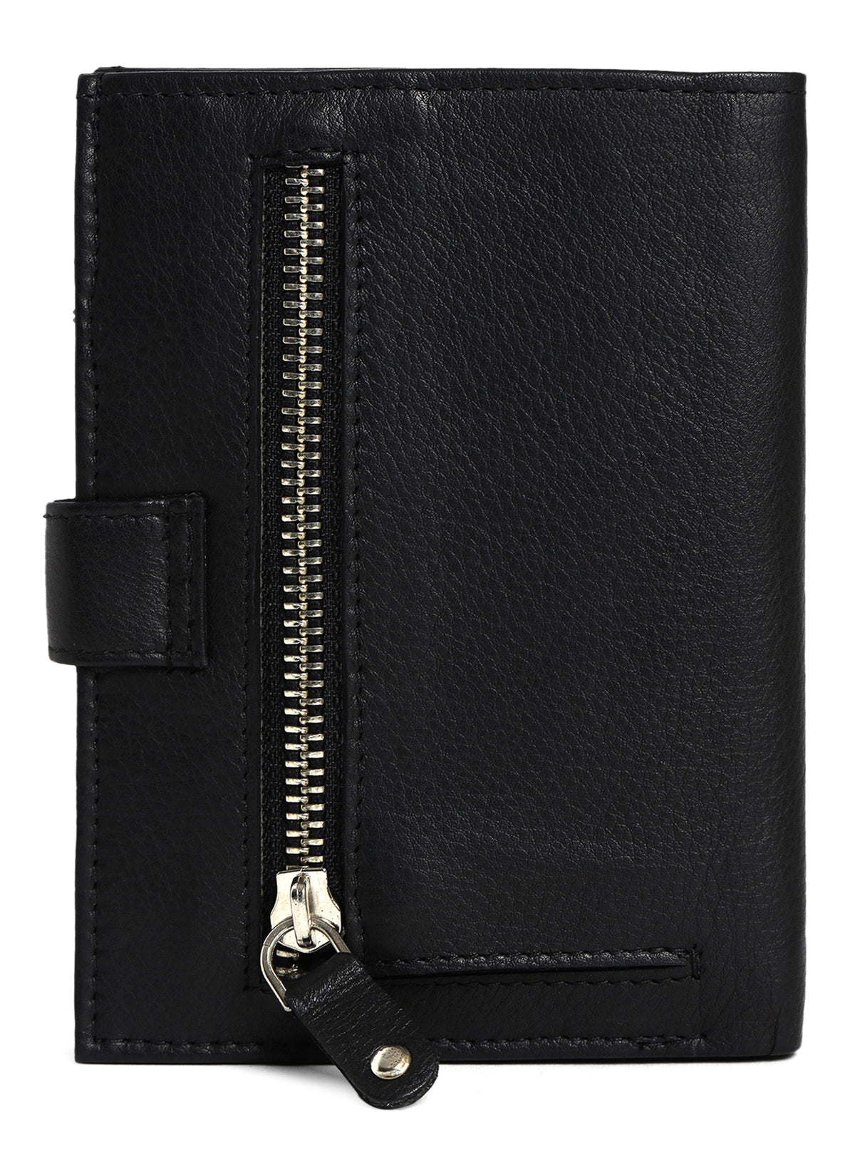 Filato Passport Leather Wallet With RFID | Black