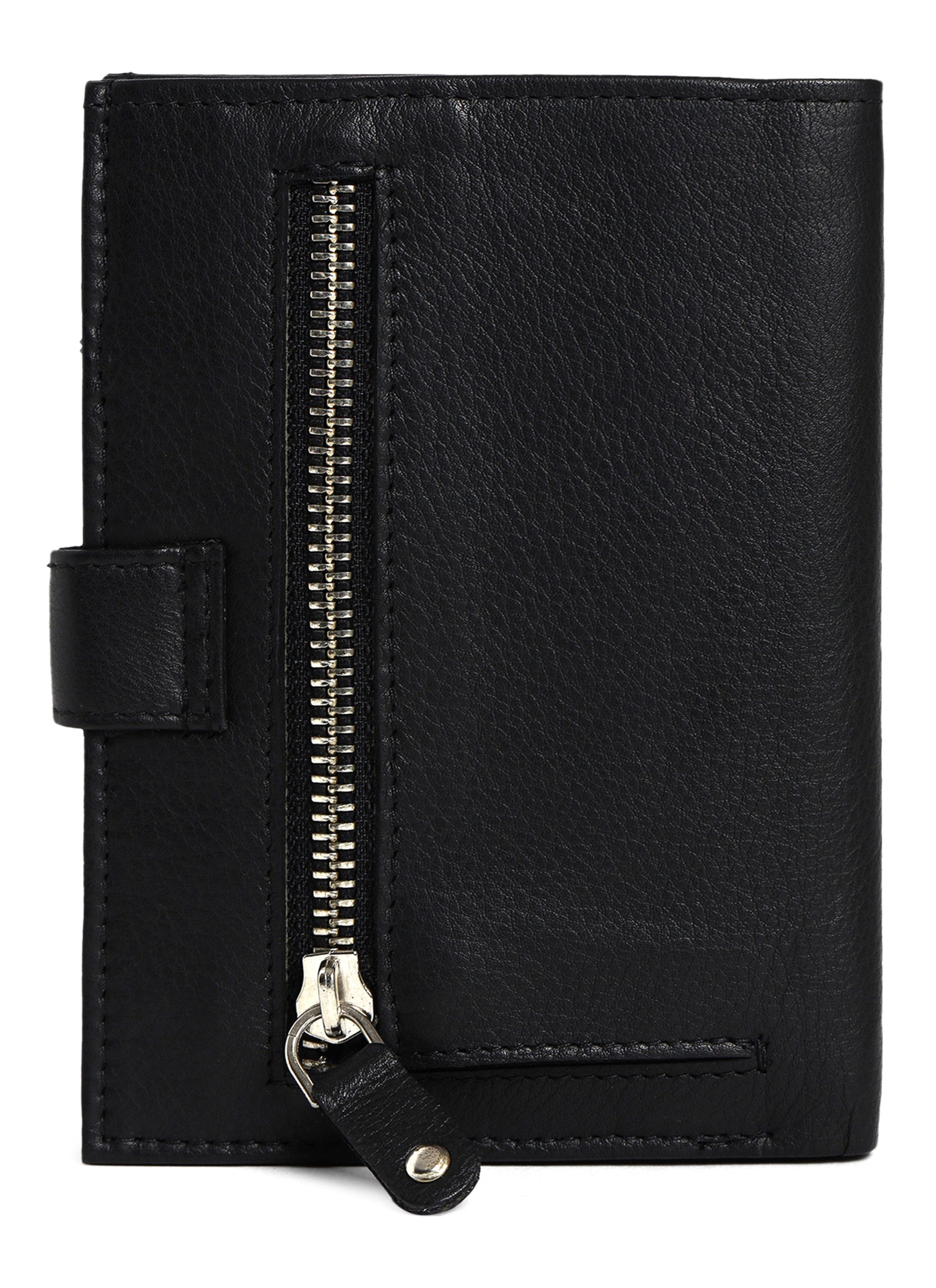 Filato Passport Leather Wallet With RFID | Black