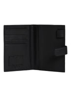 Filato Passport Leather Wallet With RFID | Black