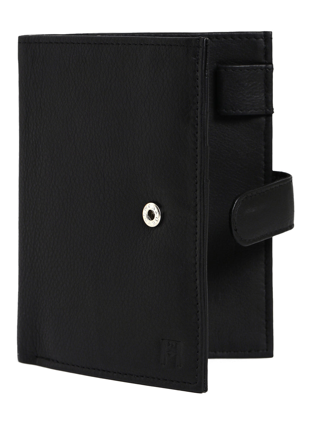 Filato Passport Leather Wallet With RFID | Black