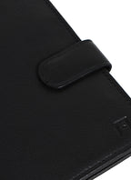 Filato Passport Leather Wallet With RFID | Black