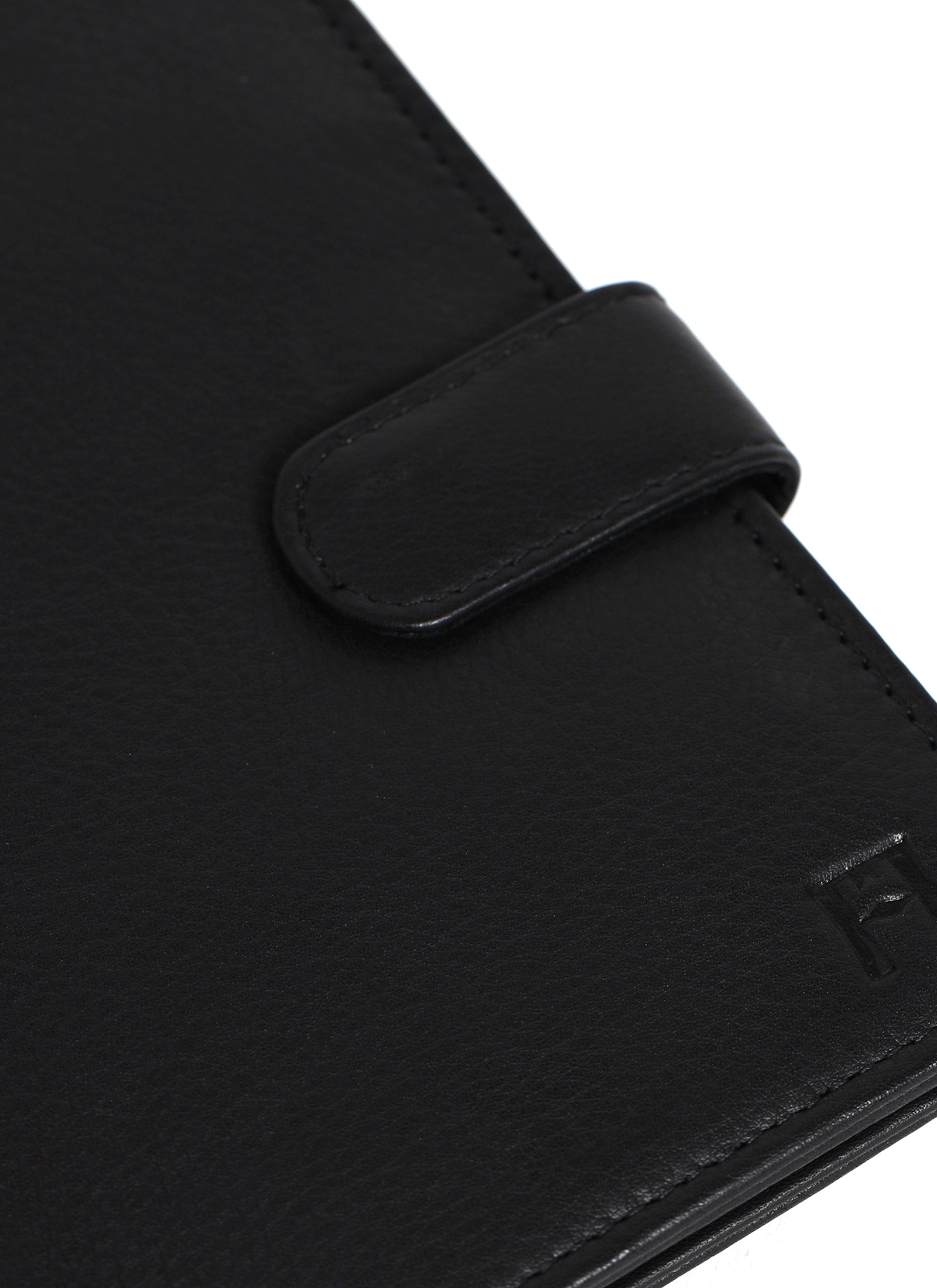 Filato Passport Leather Wallet With RFID | Black