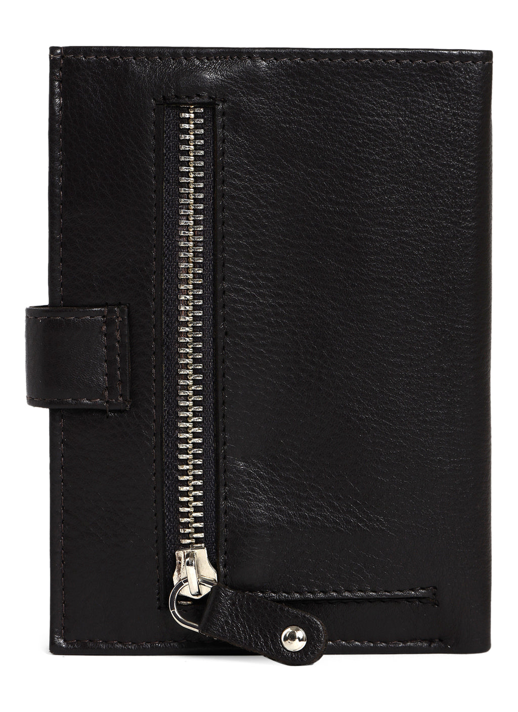 Filato Passport Leather Wallet With RFID | Dark Brown