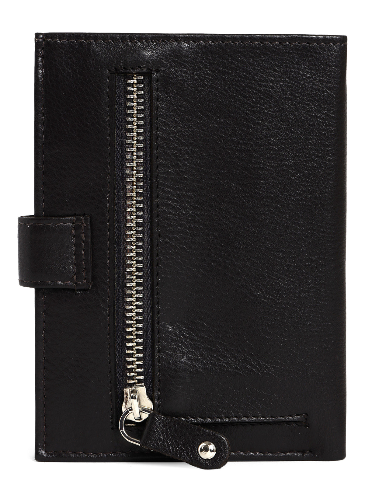 Filato Passport Leather Wallet With RFID | Dark Brown
