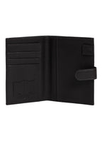 Filato Passport Leather Wallet With RFID | Dark Brown