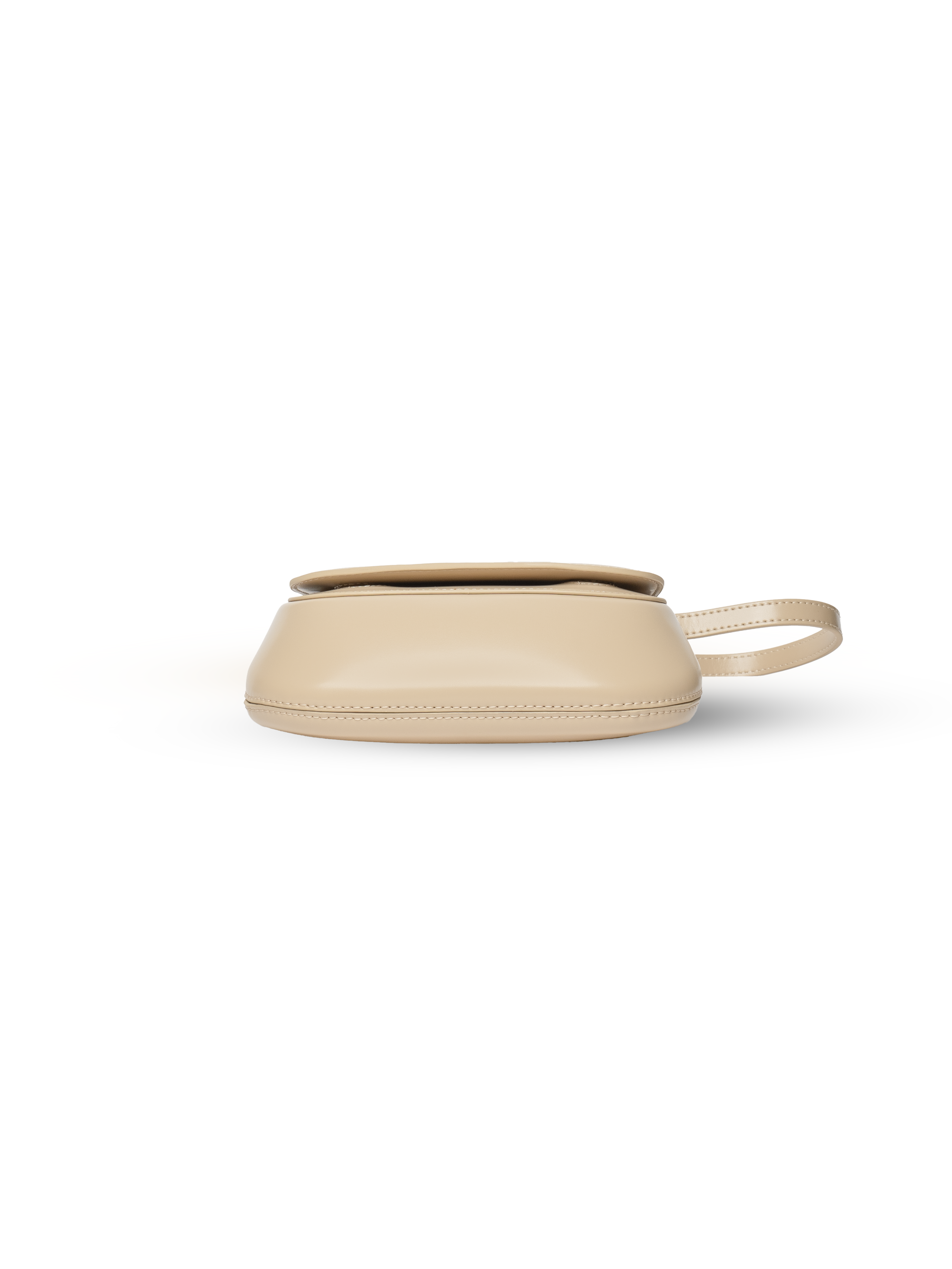 Luna - Ladies Leather Structured Bag I Beige