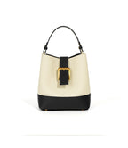 Sylvia - Ladies Leather Bucket Bag | Black