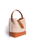 Sylvia - Ladies Leather Bucket Bag | Tan