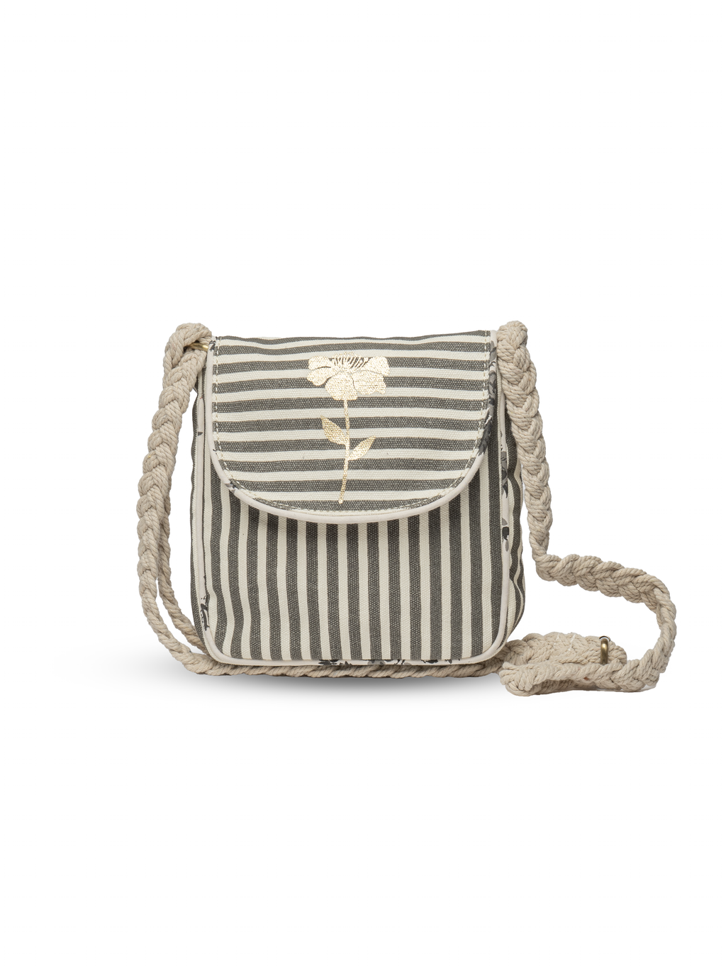 Retro Stripe Ladies Sling Bag
