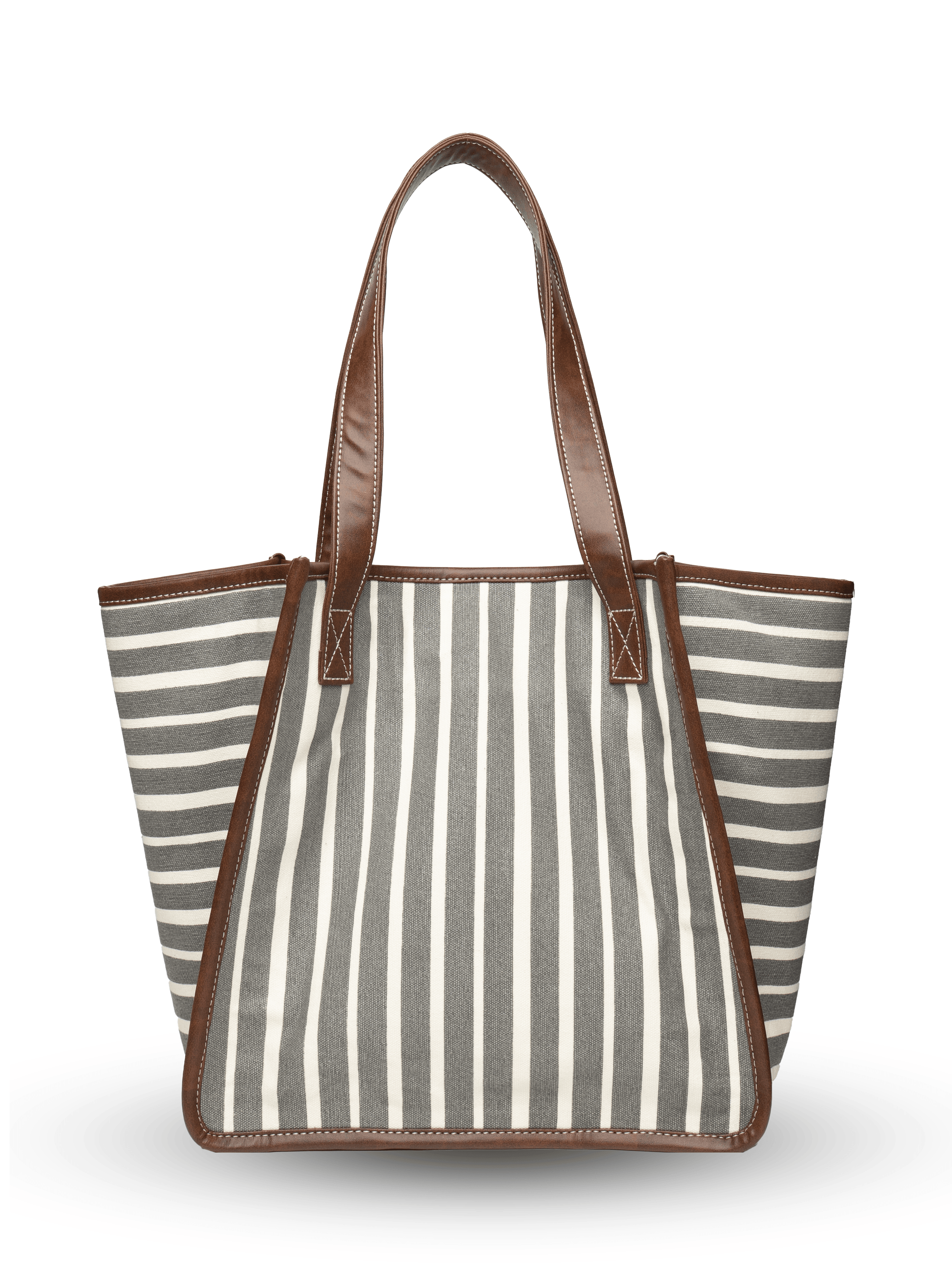 Retro Stripe Ladies Work Tote