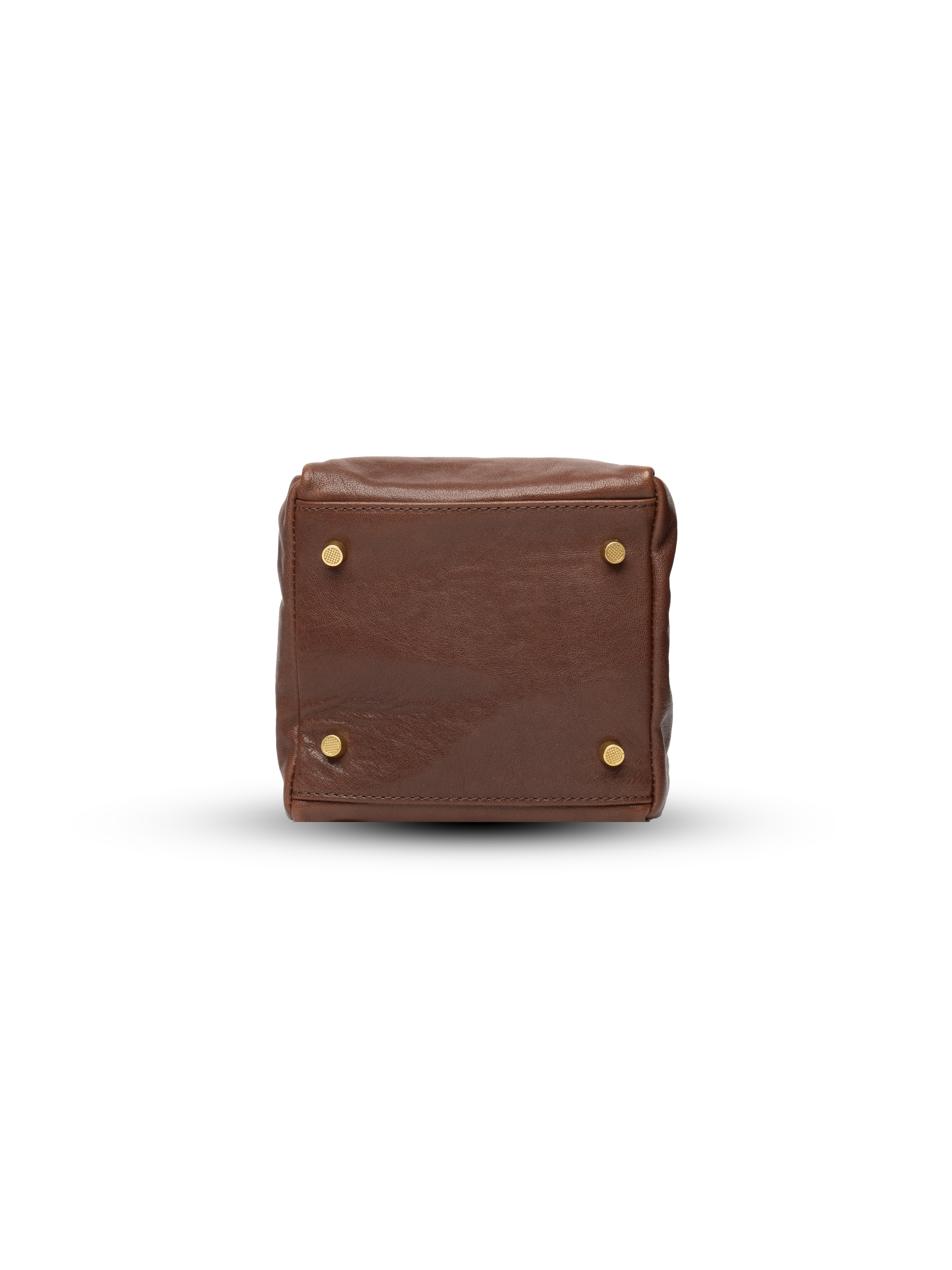 Scatto - Ladies Leather Hand Bag I Dark Brown