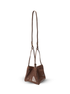 Scatto - Ladies Leather Hand Bag I Dark Brown