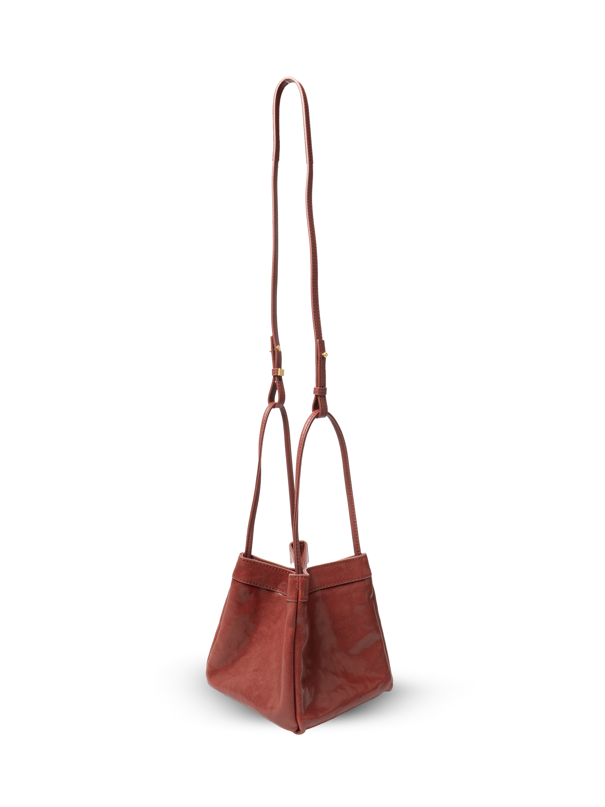 Scatto - Ladies Leather Hand Bag I Dark Red