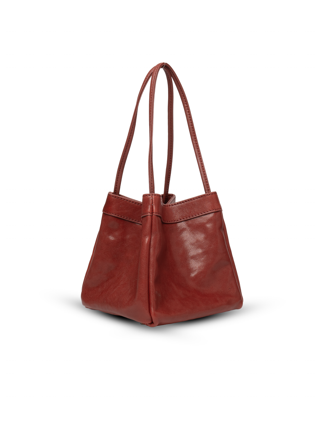 Scatto - Ladies Leather Hand Bag I Dark Red