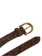 Sophie - Ladies leather Belt, animal print