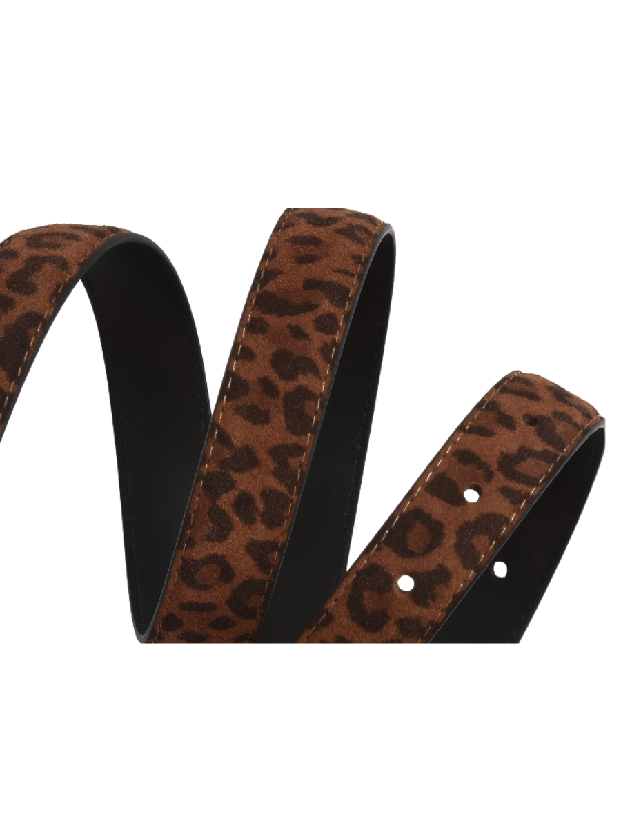 Sophie - Ladies leather Belt, animal print