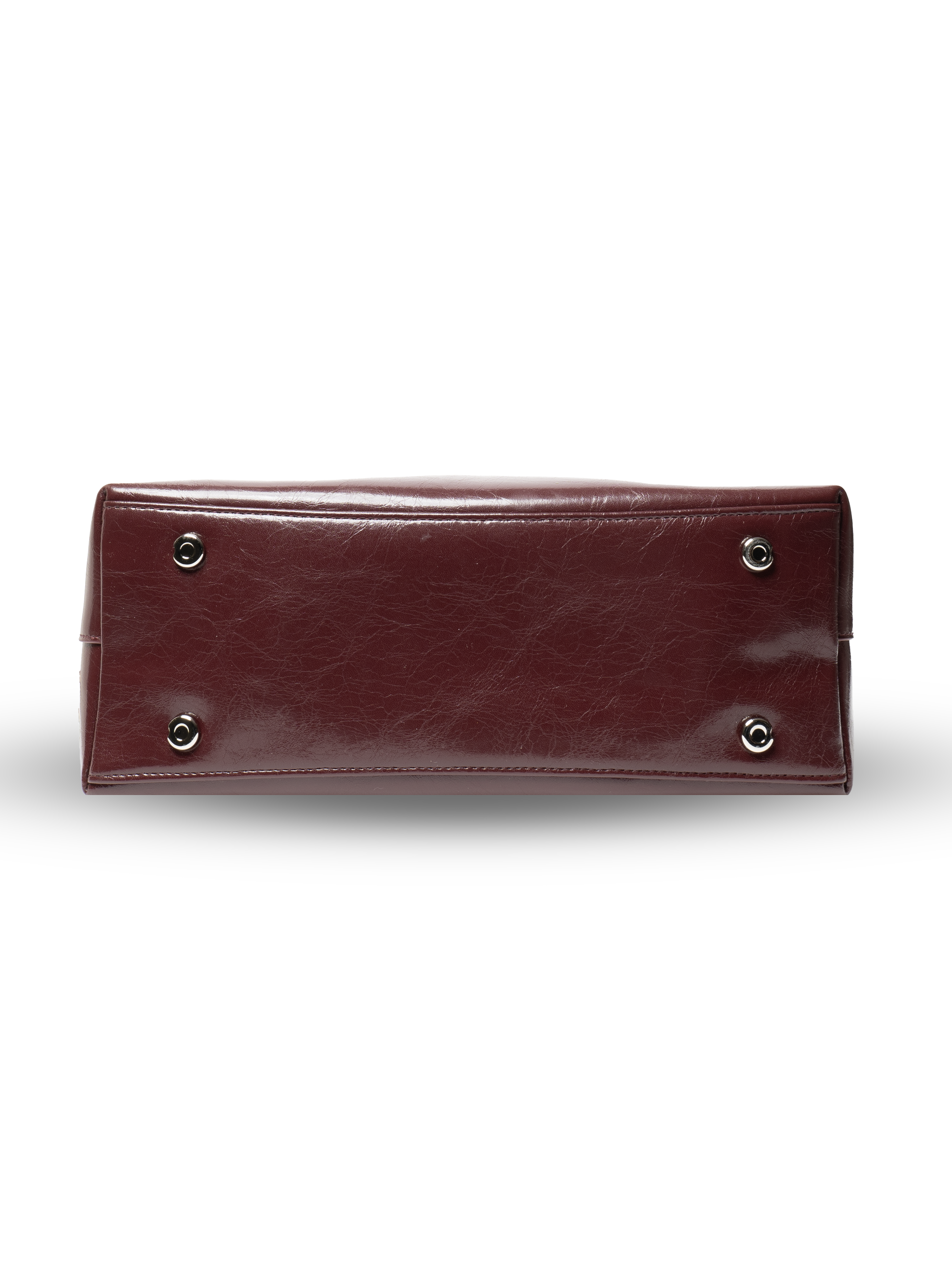 Terra - Ladies Leather Satchel Bag | Bordo