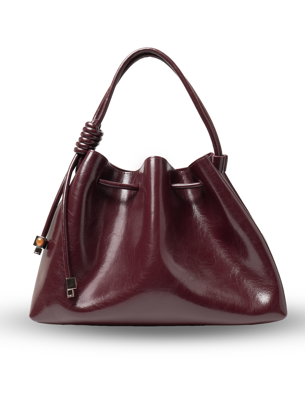 Terra - Ladies Leather Satchel Bag | Bordo
