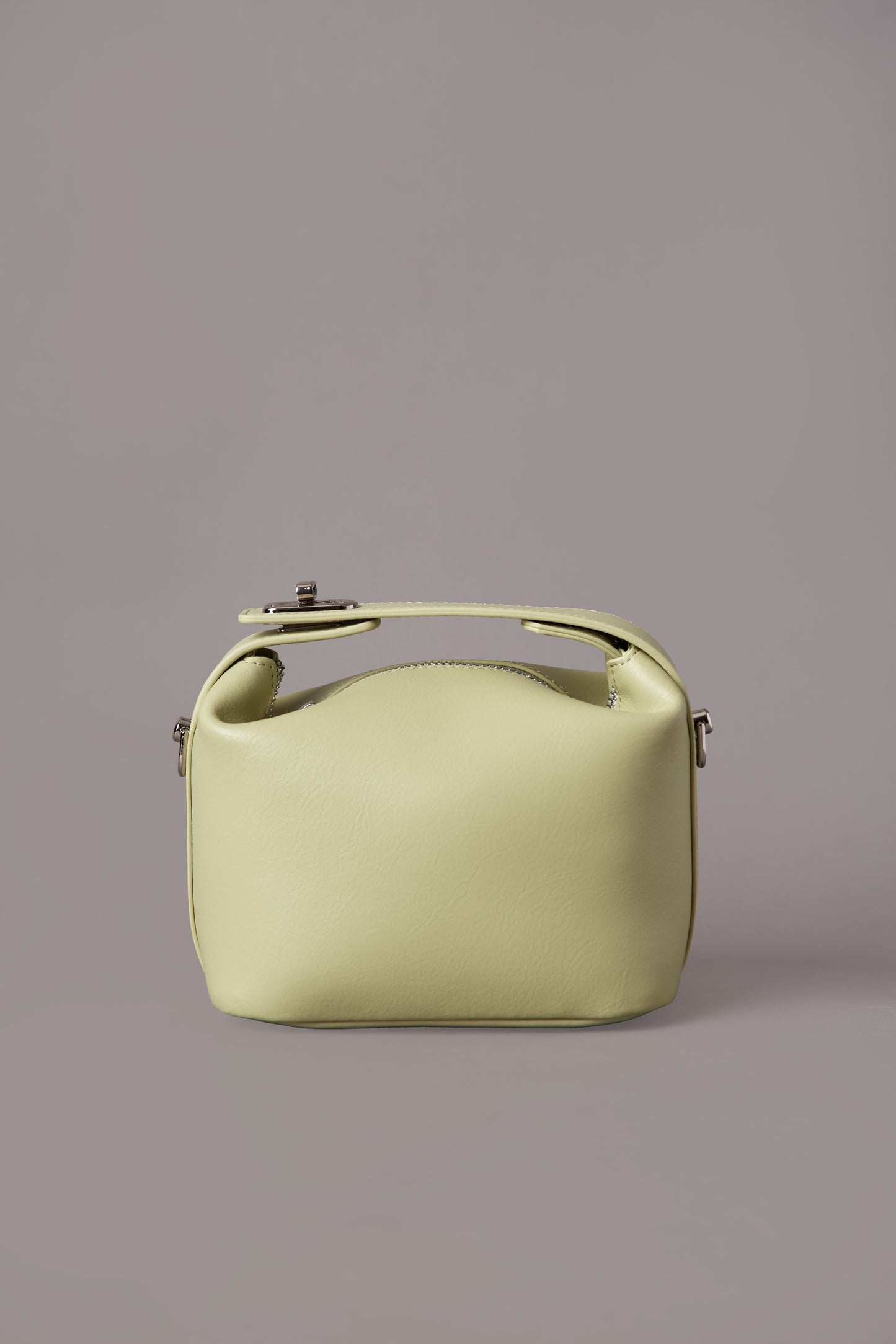 Liora - Ladies Leather Handbag, Avocado green