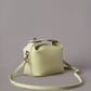 Liora - Ladies Leather Handbag, Avocado green