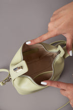 Liora - Ladies Leather Handbag  | Avocado Green