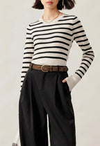 Sophie - Ladies leather Belt, animal print