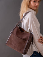 Siena - Ladies Leather Tote Bag | Espresso