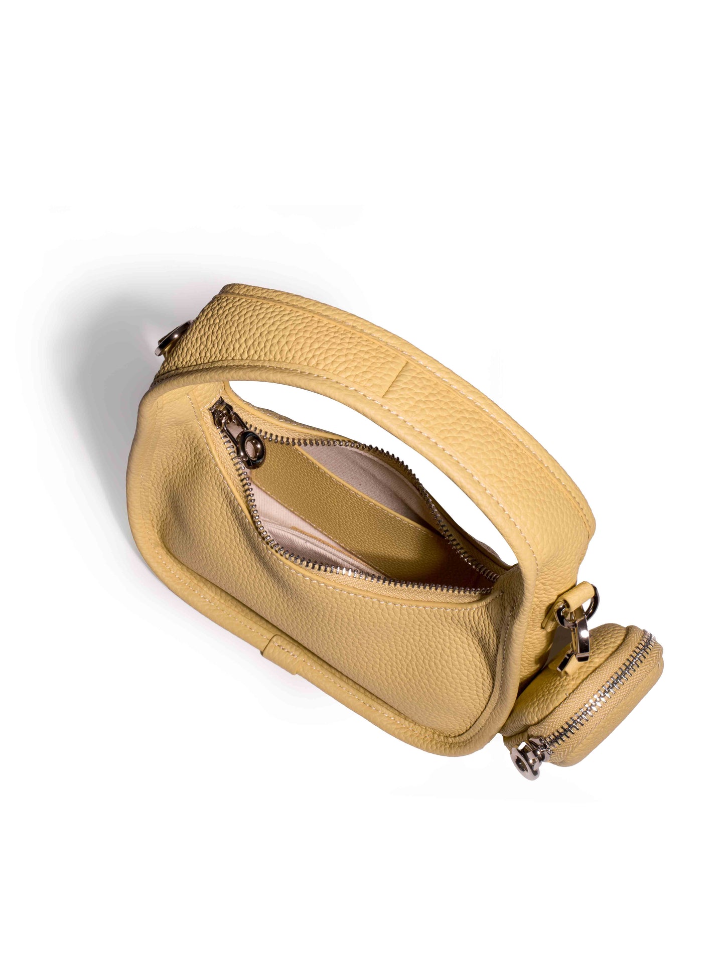 Jolie - Ladies leather hobo with hanging airpod case